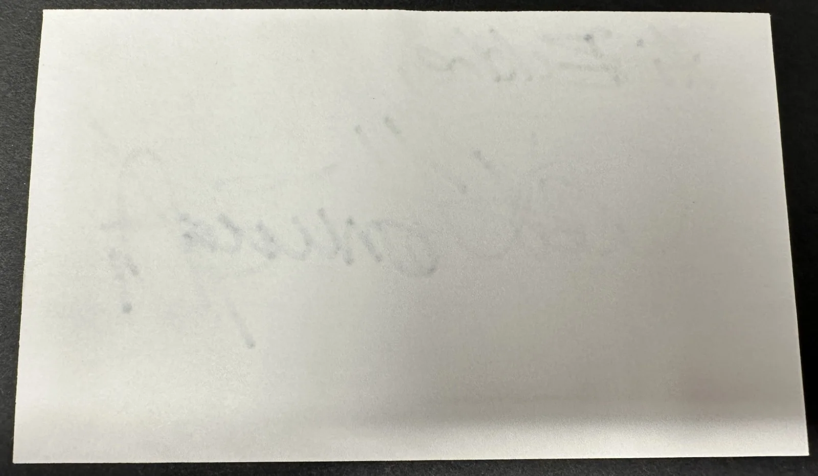 Pat Harrington Signed Autograph 3 x 5 Index Card One Day At a Time, image 2