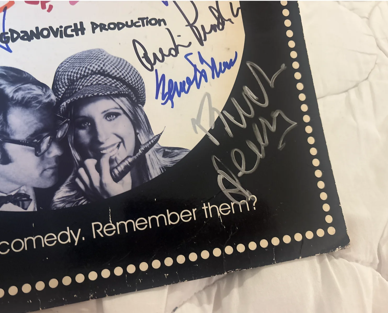 9 Cast signed WHAT'S UP DOC autograph Barbra Streisand Ryan Oneal & more JSA COA, изображение 4