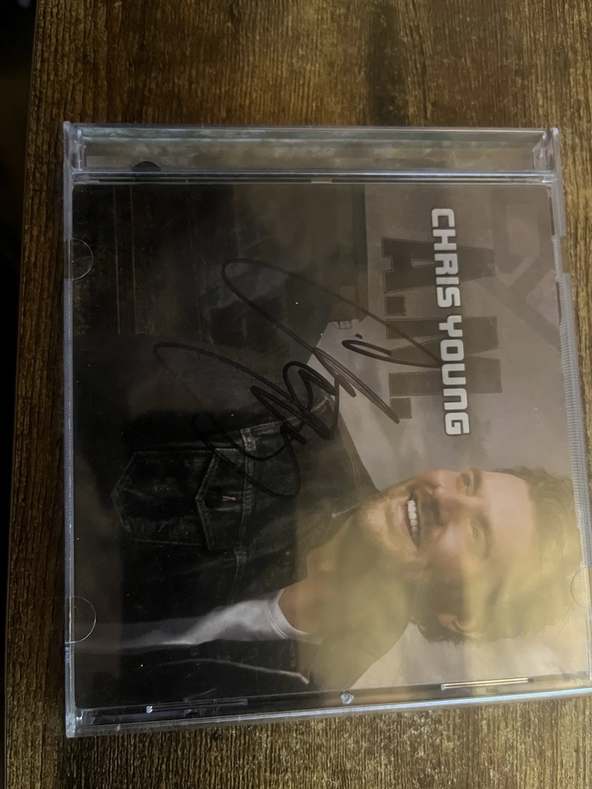 CHRIS YOUNG A.M. Ltd Ed RARE Hand Signed CD Booklet, image 3