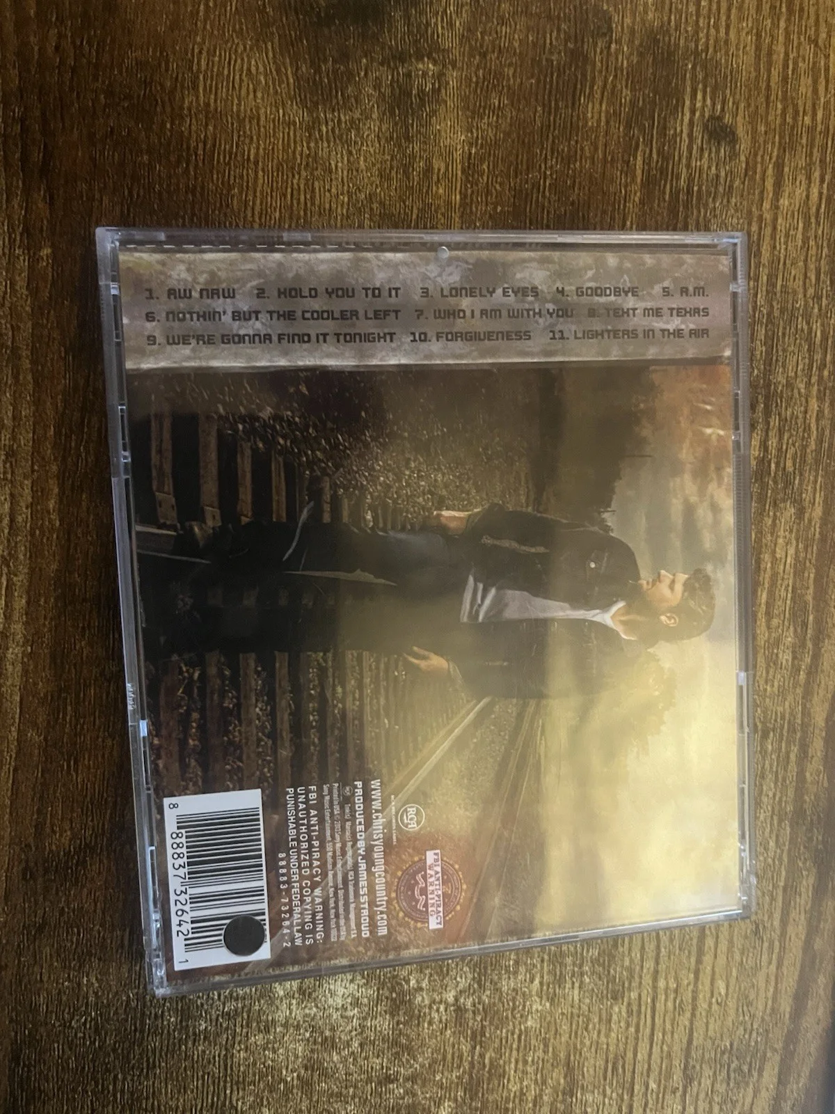 CHRIS YOUNG A.M. Ltd Ed RARE Hand Signed CD Booklet, image 5