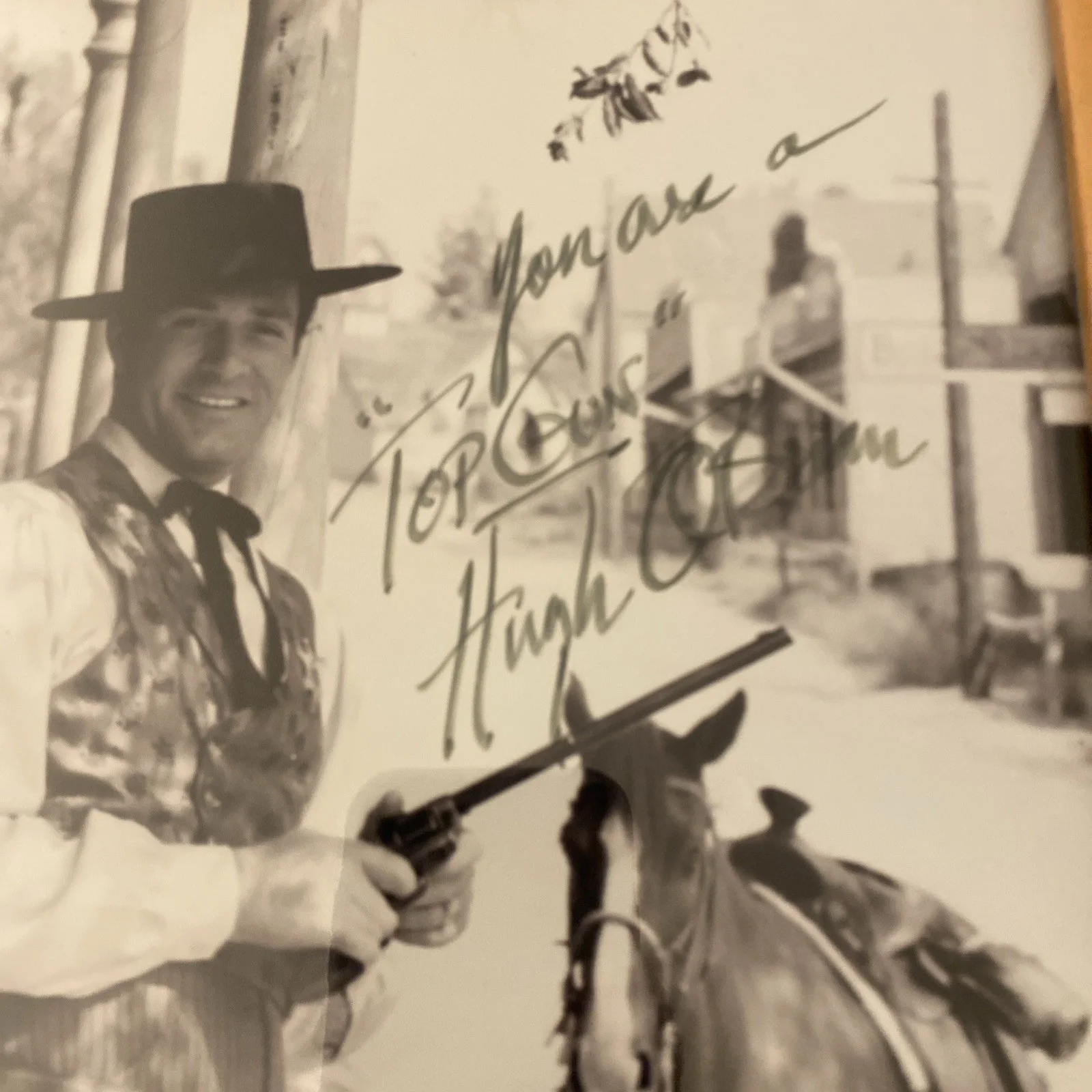 Hugh O'Brian — WYATT EARP ACTOR HUGH O'BRIAN (1925-2016) AUTOGRAPH 8 x 10 PHOTO, image 5