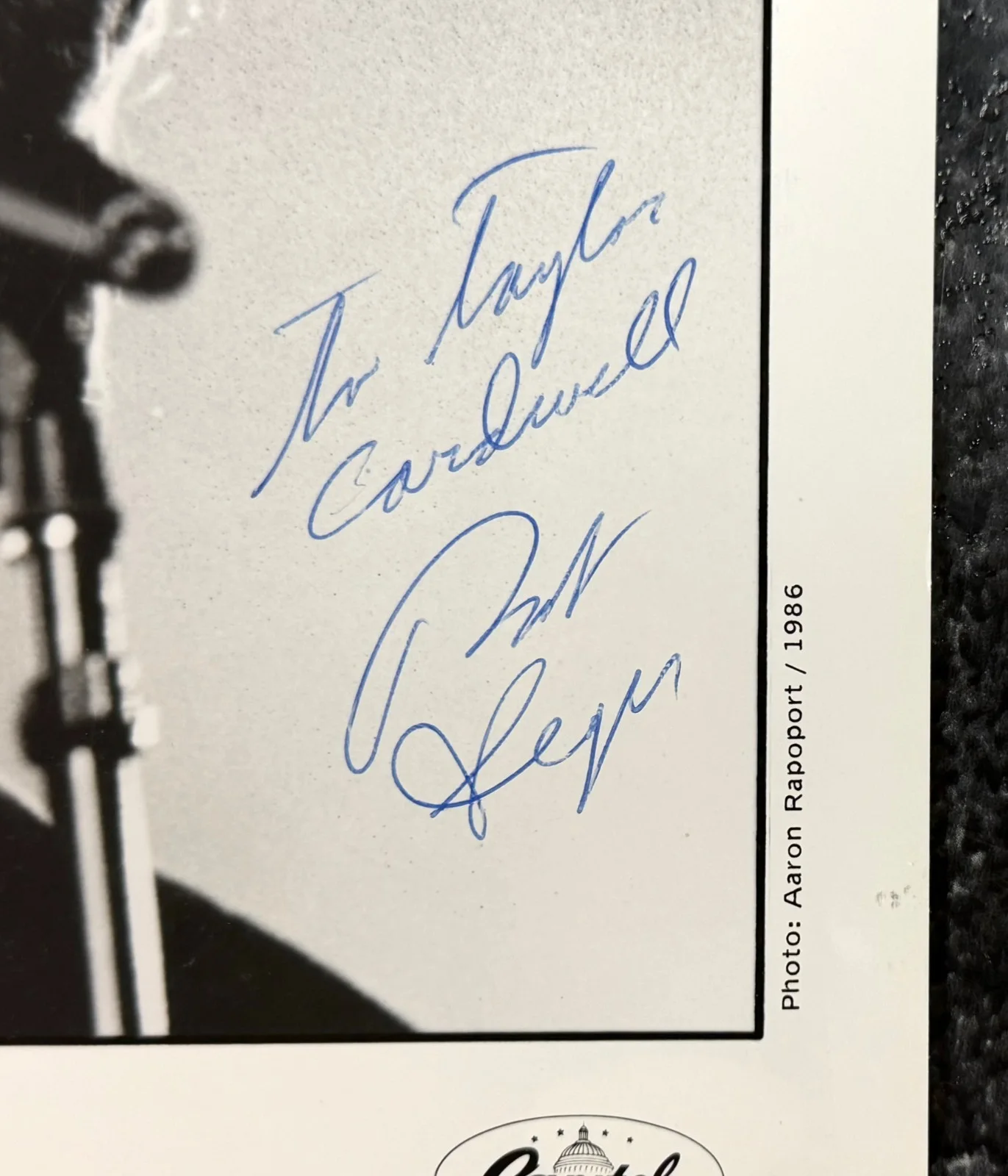 BOB SEGER SilverBullet Signed 8x10 Photo Autograph +JSA Full Letter Authenticity, image 2