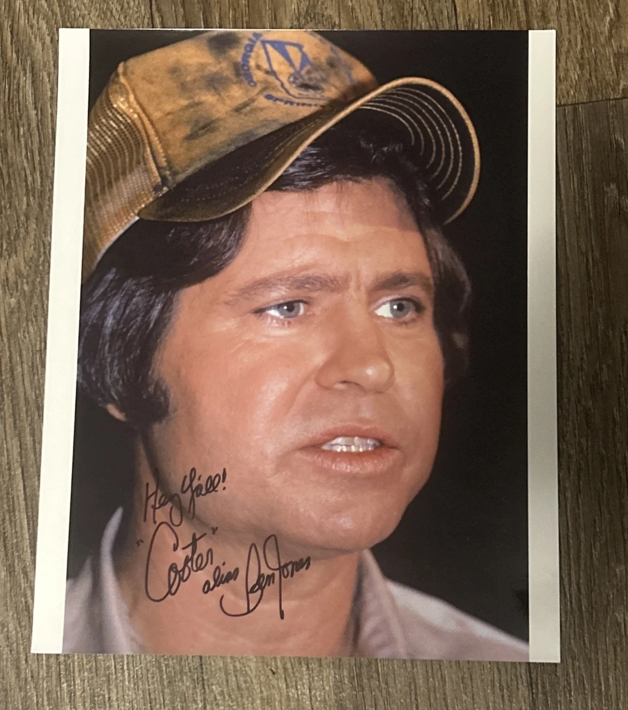 Ben Jones Cooter SIGNED PHOTO 8X10 Dukes Of Hazzard real signature rare, изображение 2