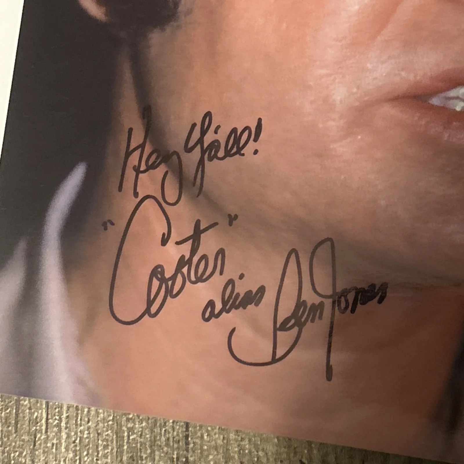 Ben Jones Cooter SIGNED PHOTO 8X10 Dukes Of Hazzard real signature rare, изображение 3
