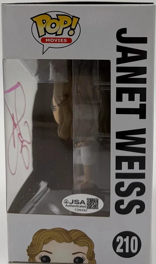 Susan Sarandon signed "Janet Weiss" Funko #210 (Rocky Horror Picture Show)-JSA, изображение 3