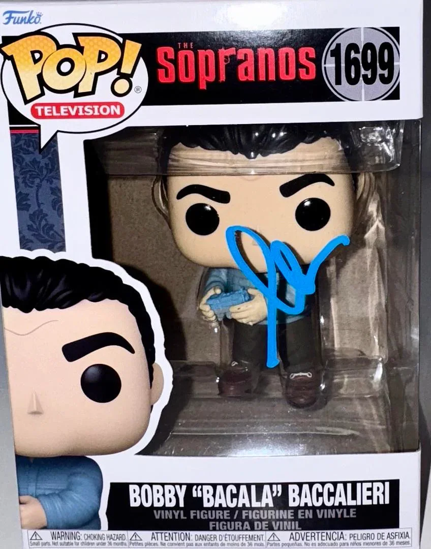 Steve Schirripa Signed Funko #1699 "Bobby Bacala" (Sopranos) - Beckett COA #01, image 2