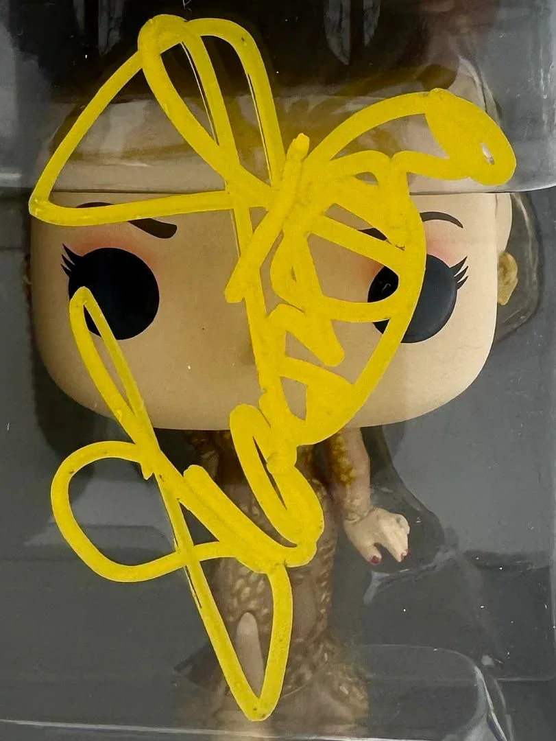 Sharon Stone signed "Ginger McKenna" Funko #1860 (Casino) - Beckett COA, image 2