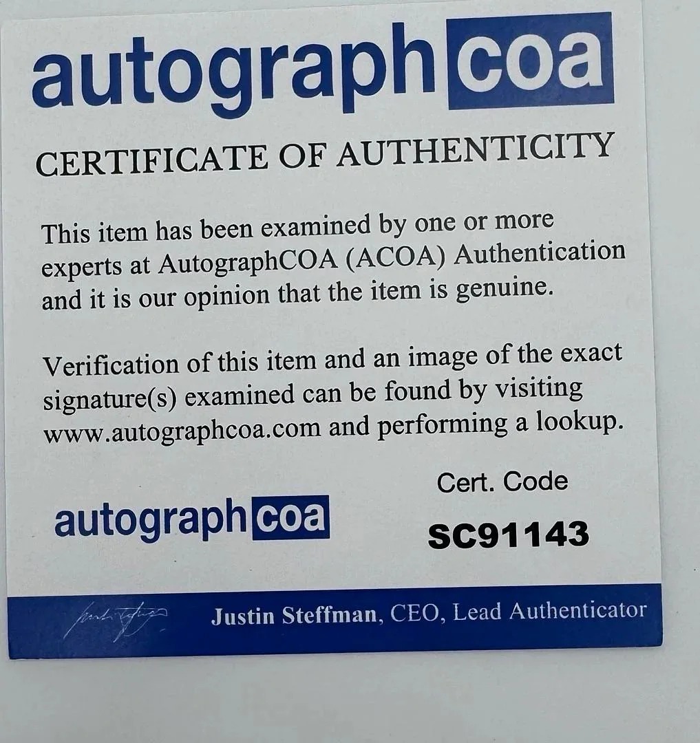 Sophia DiMartino signed "Sylvie" Funko Pop (Loki) w/character name - ACOA COA, изображение 5