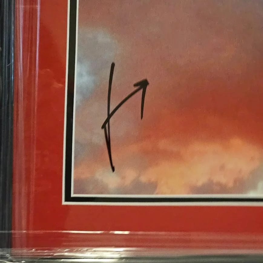 30 Seconds to Mars It's the End of the World Blue LP Record Vinyl JSA COA, изображение 2