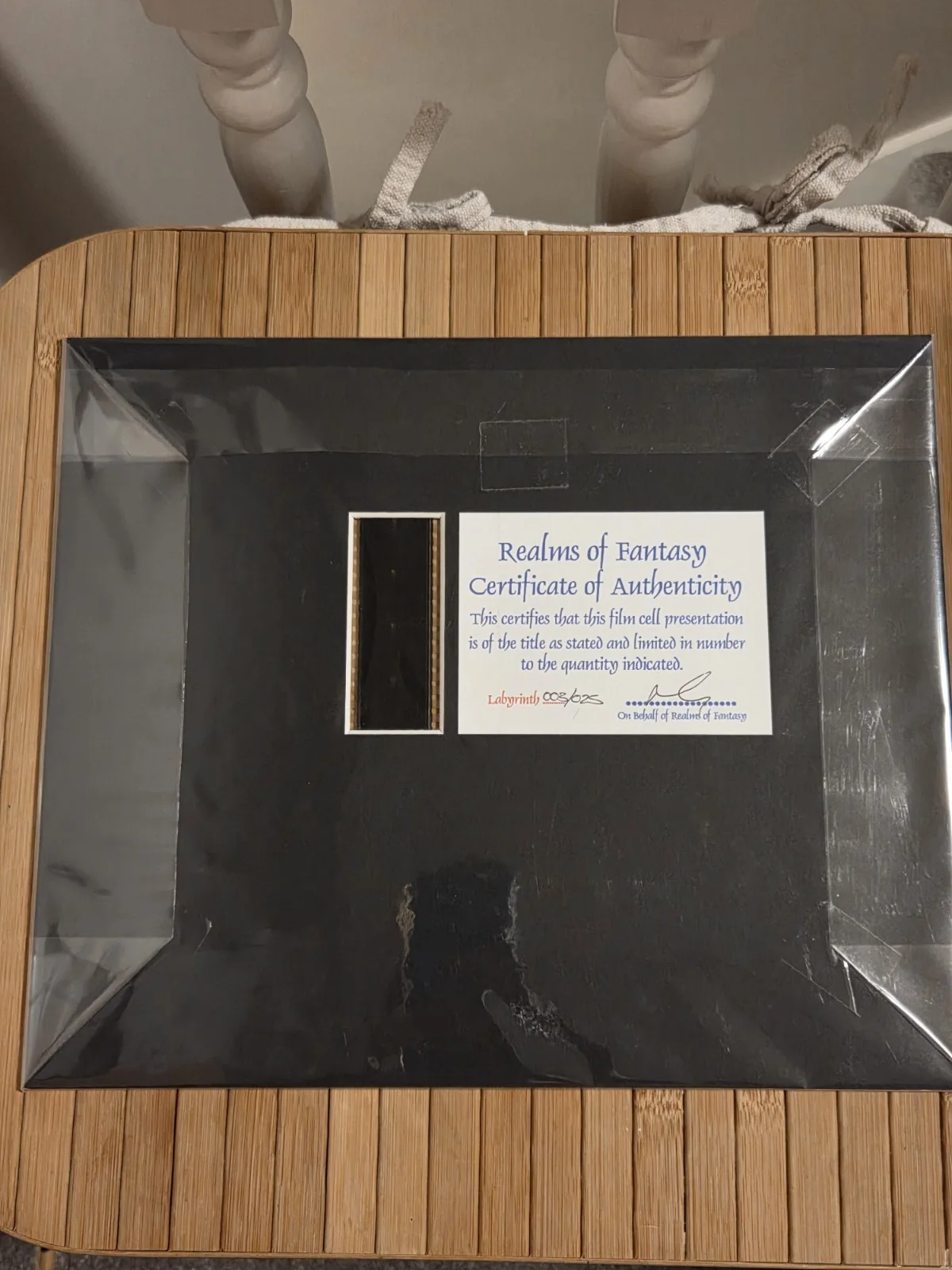 Labyrinth Limited Edition Film Cell Presentation, image 4