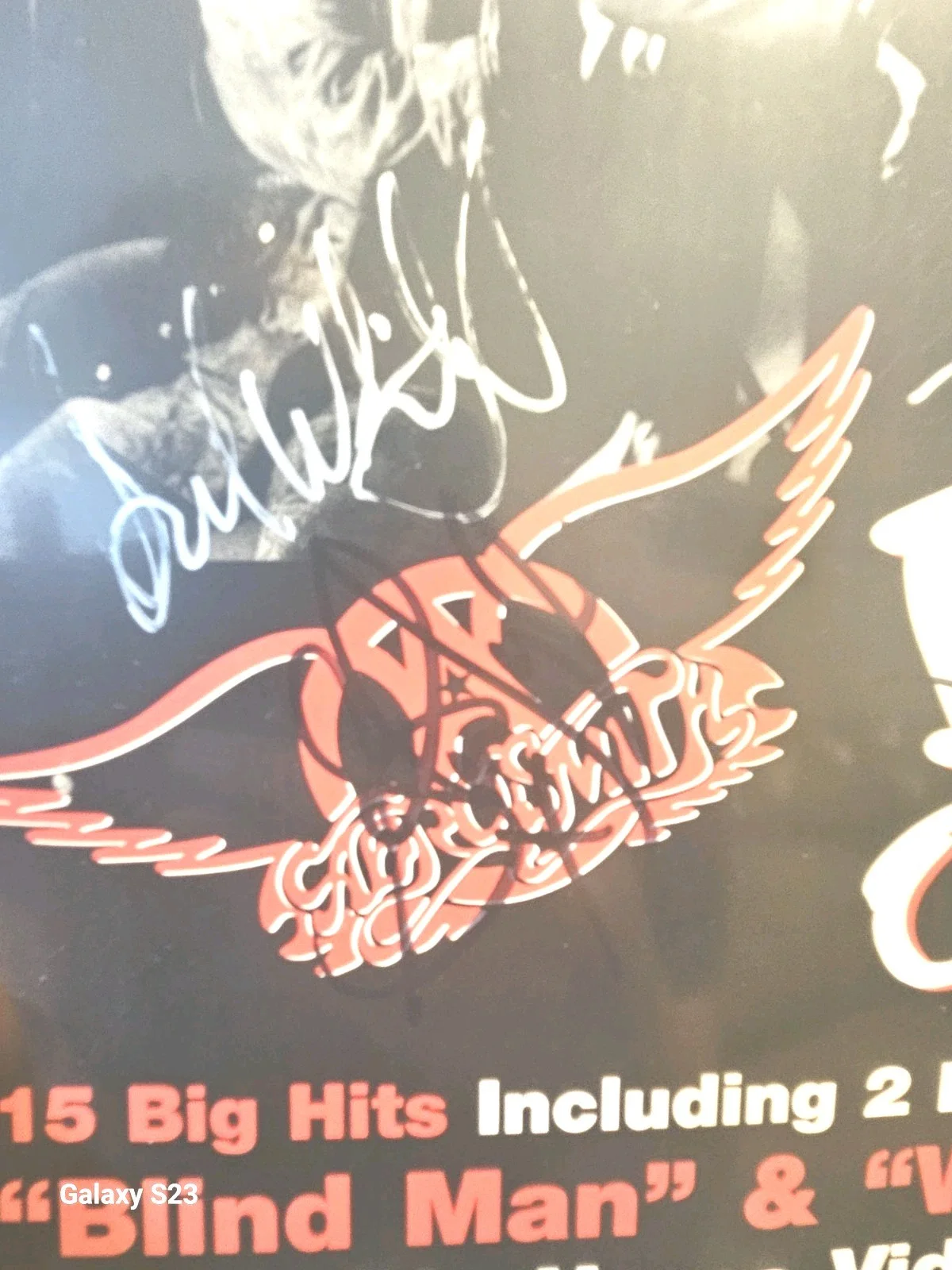 Aerosmith signed 12x12 promo Flat "Big Ones" - autographed by all 5! ACOA COA, image 5