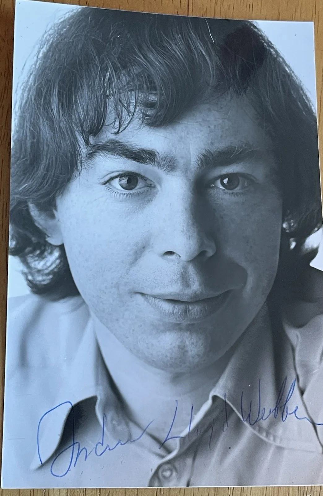 Andrew Lloyd Webber — English Composer Andrew Lloyd Webber Autographed Photo "Cats, Evita", изображение 2