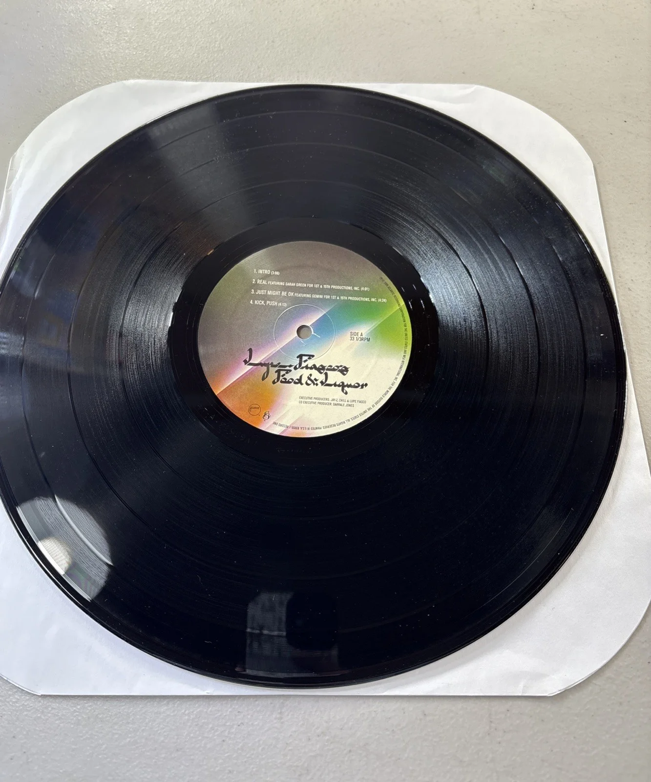 NICE LP Jay-Z Chill Darrale Jones Lupe Fiascos Food & Liquor 81G1, изображение 2