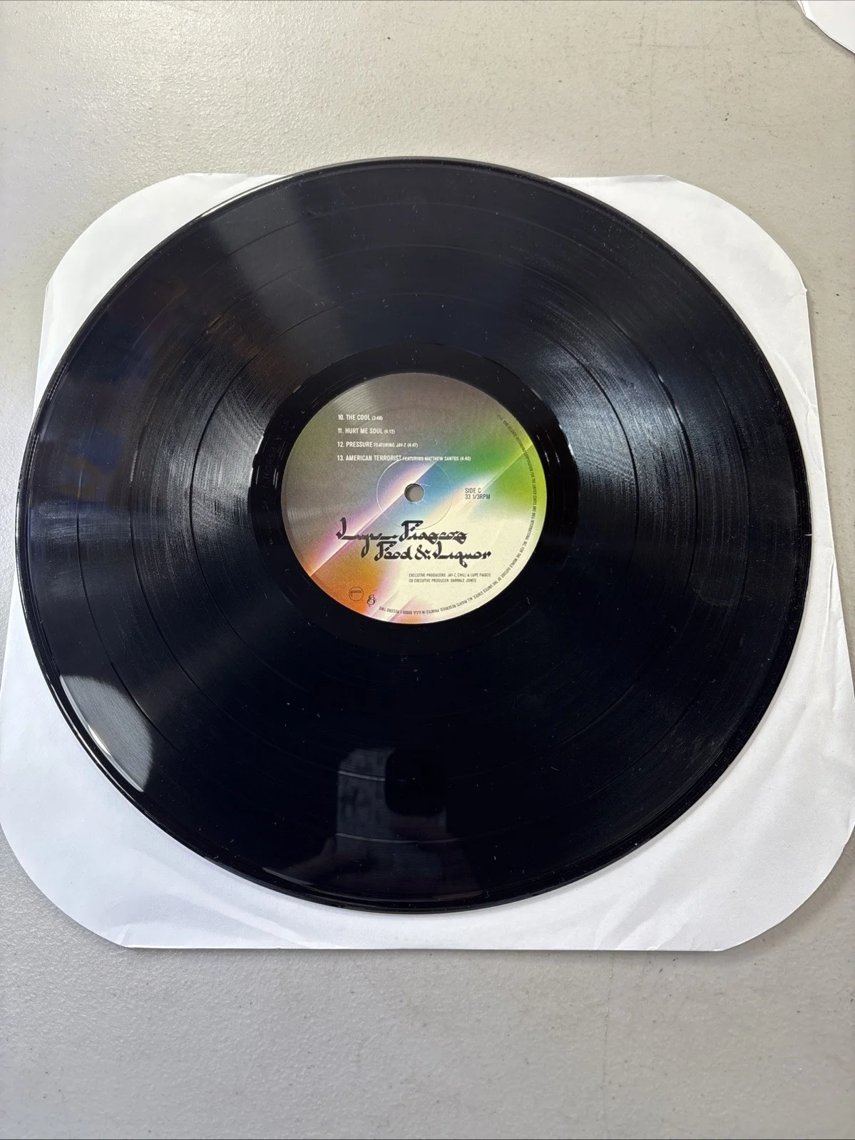 NICE LP Jay-Z Chill Darrale Jones Lupe Fiascos Food & Liquor 81G1, изображение 4