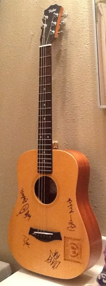 Taylor 305 Baby Acoustic Guitar Audio Adrenaline Hand & Feet Project Haiti, изображение 2