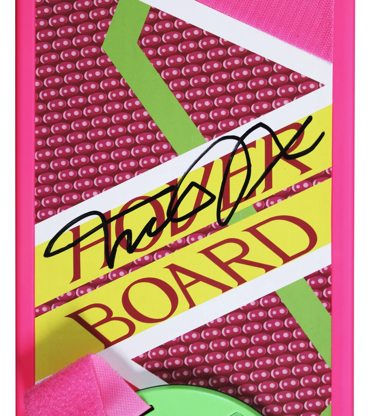 Michael J. Fox — Michael J. Fox Back To The Future Part 2 Signed Hoverboard BAS #BV70232, image 2