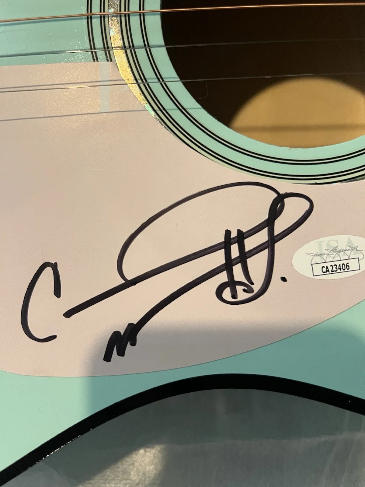 Carrie Underwood Signed Acoustic Guitar - JSA Certified #CA23406 Mint!, изображение 2