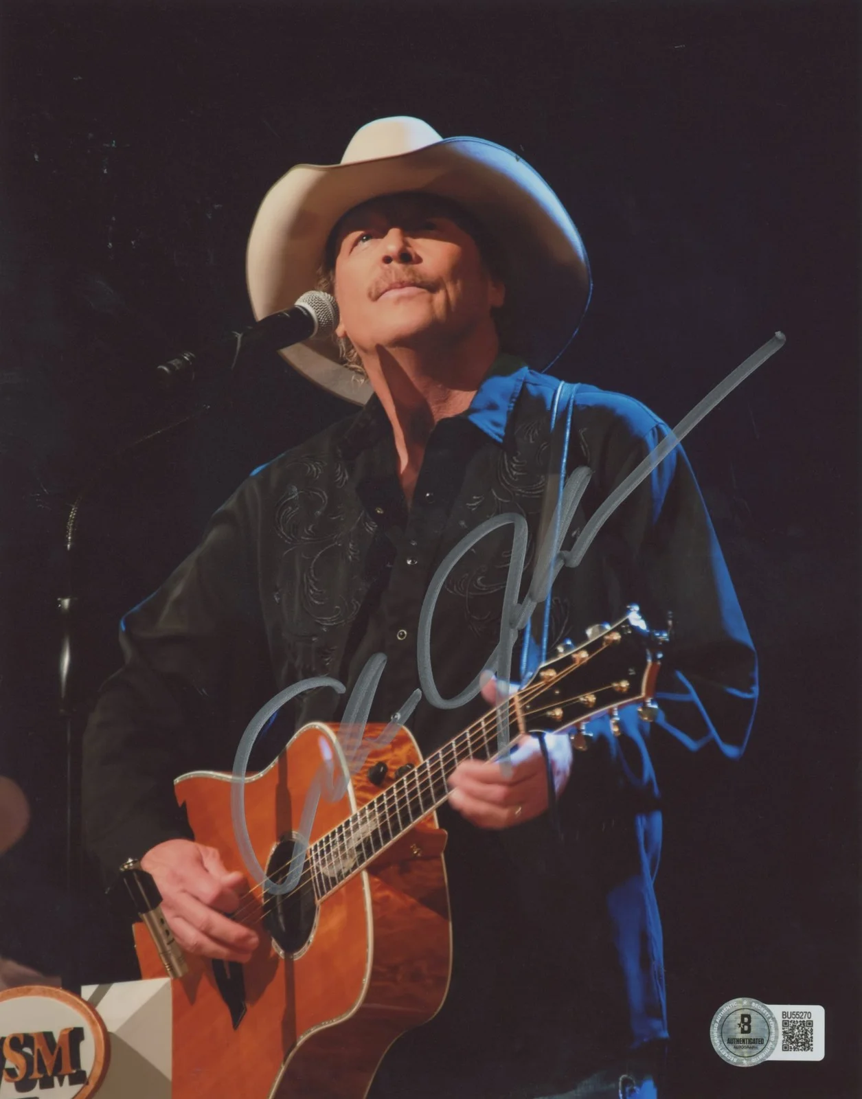 Alan Jackson — Alan Jackson Country Musician Authentic Signed 8x10 Vertical Photo BAS 3