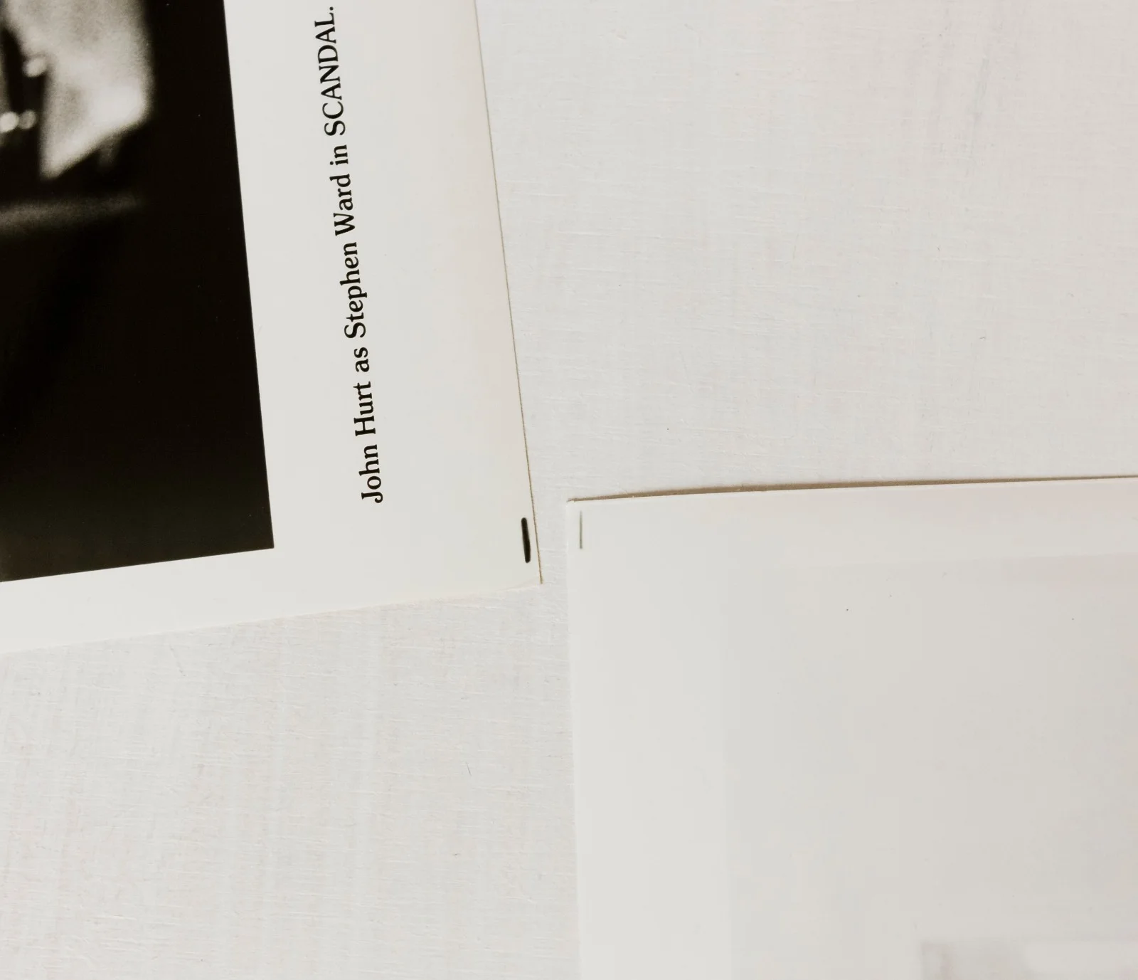 Scandal - 2 Film Stills - John Hurt Joanne Whalley British Indie Politics Movie, изображение 2