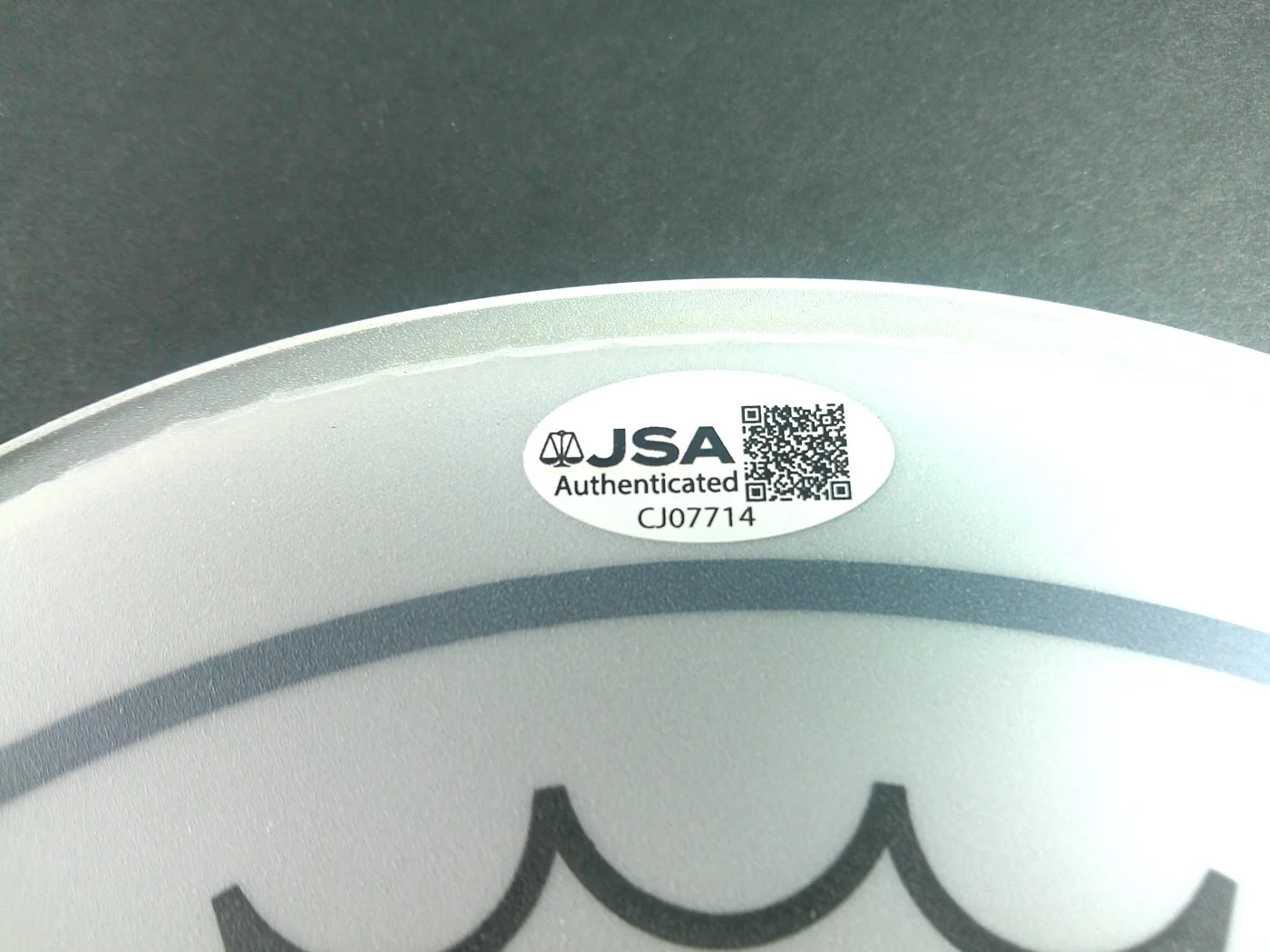 Josh Freese Signed Autographed 10" Drumhead The Vandals Drummer JSA CJ07714, image 2