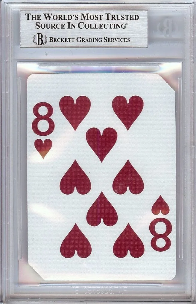 Richard Blade Signed Autographed Playing Card KROQ Disc Jockey BAS 3104, image 2