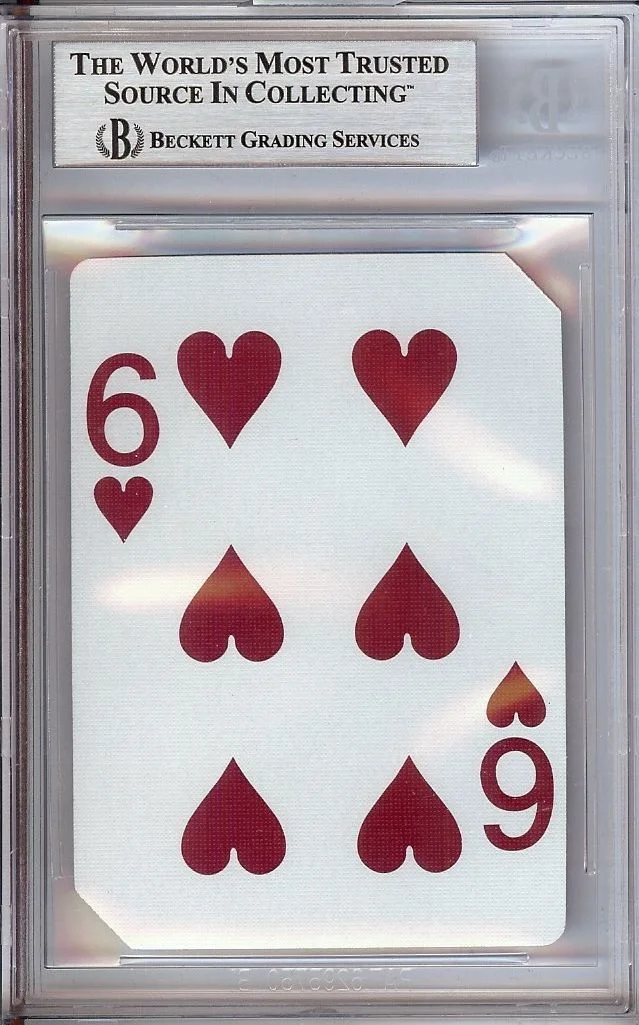 Astrid Plane Bill Wadhams Signed Autographed Playing Card Animotion BAS 3106, image 2