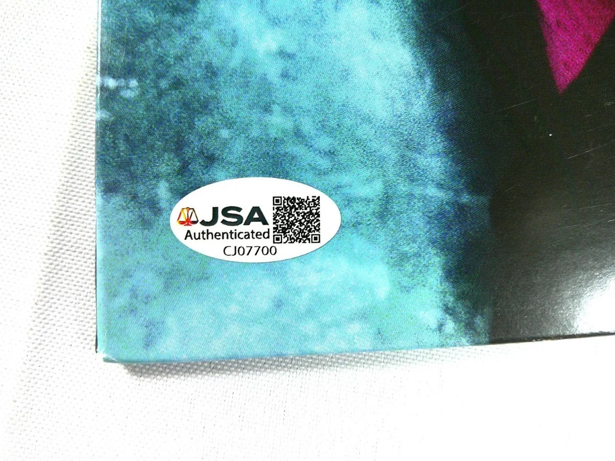 Ashlee Simpson Signed Autographed Record Album Cover Autobiography JSA CJ07700, изображение 3