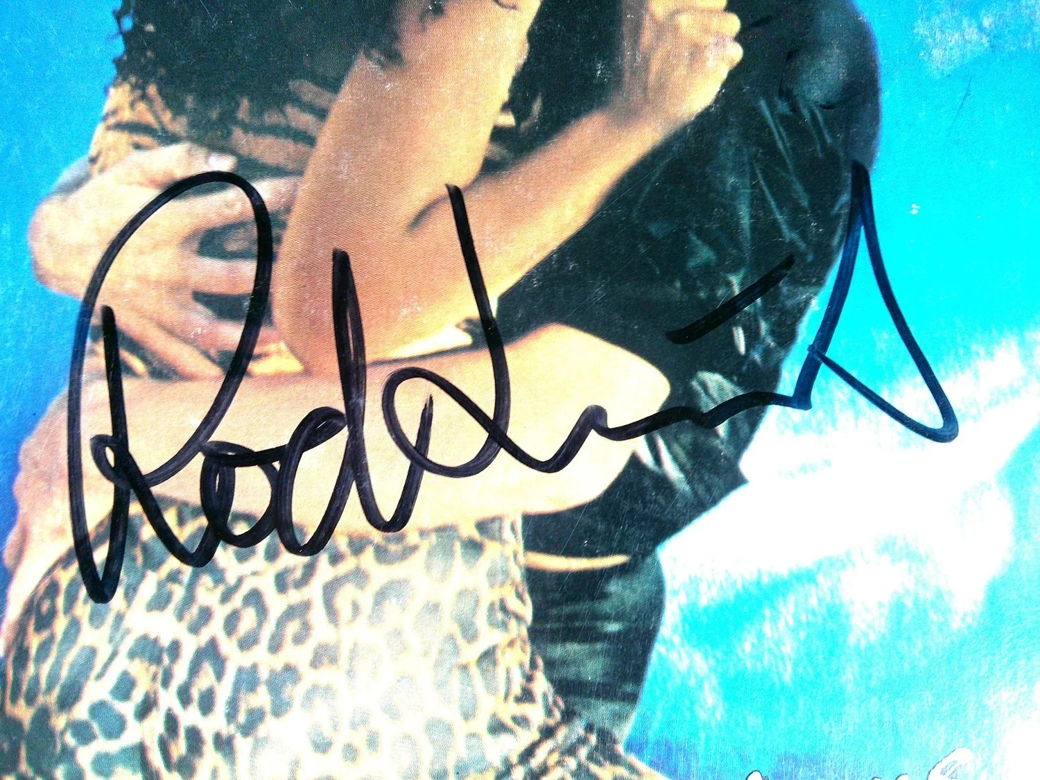 Rod Stewart Signed Autographed Album Cover Blondes Have More Fun JSA CJ07717, image 2