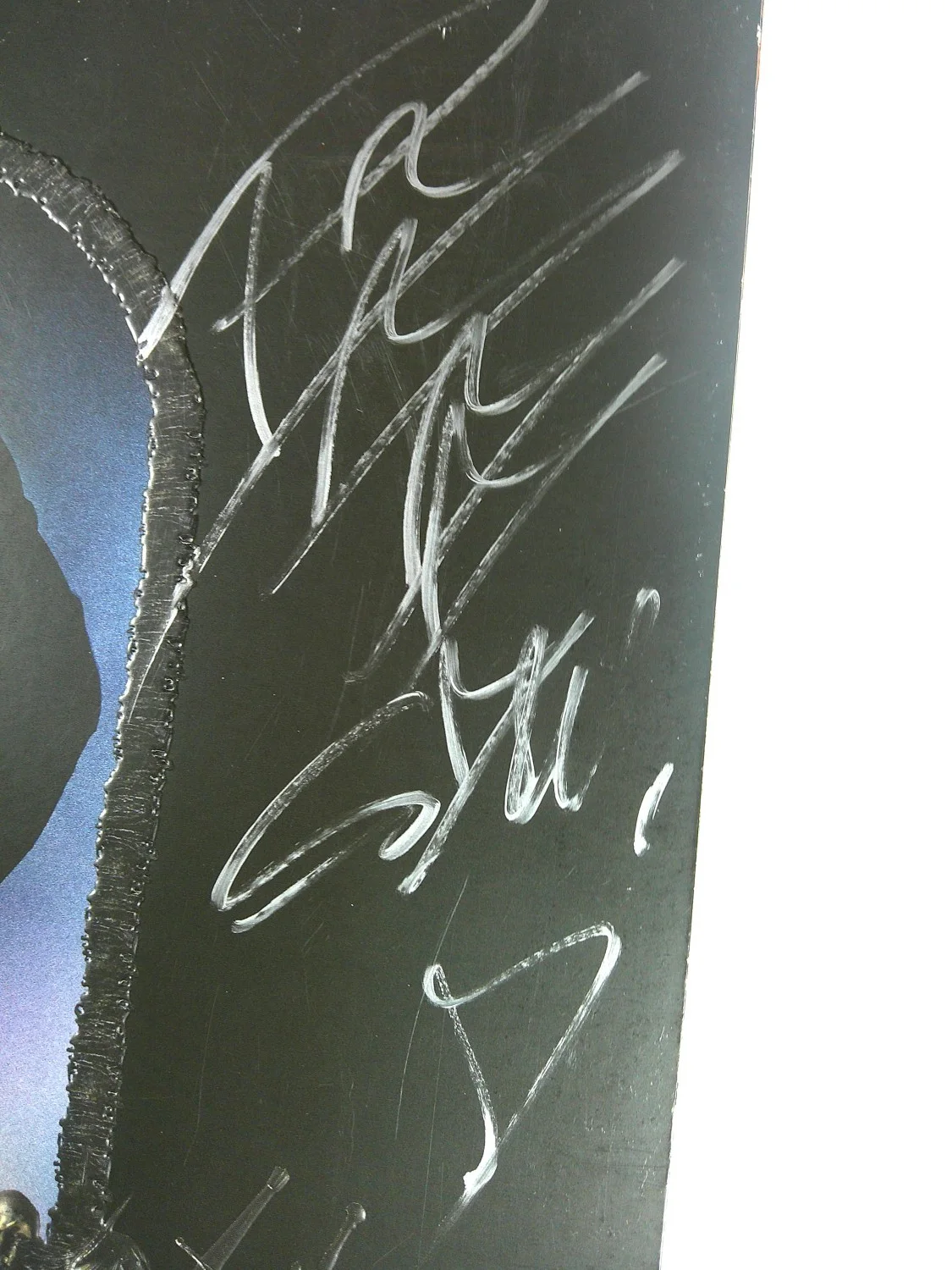 Post Malone Signed Autograph Record Album Cover Hollywood's Bleeding JSA CJ07698, изображение 2