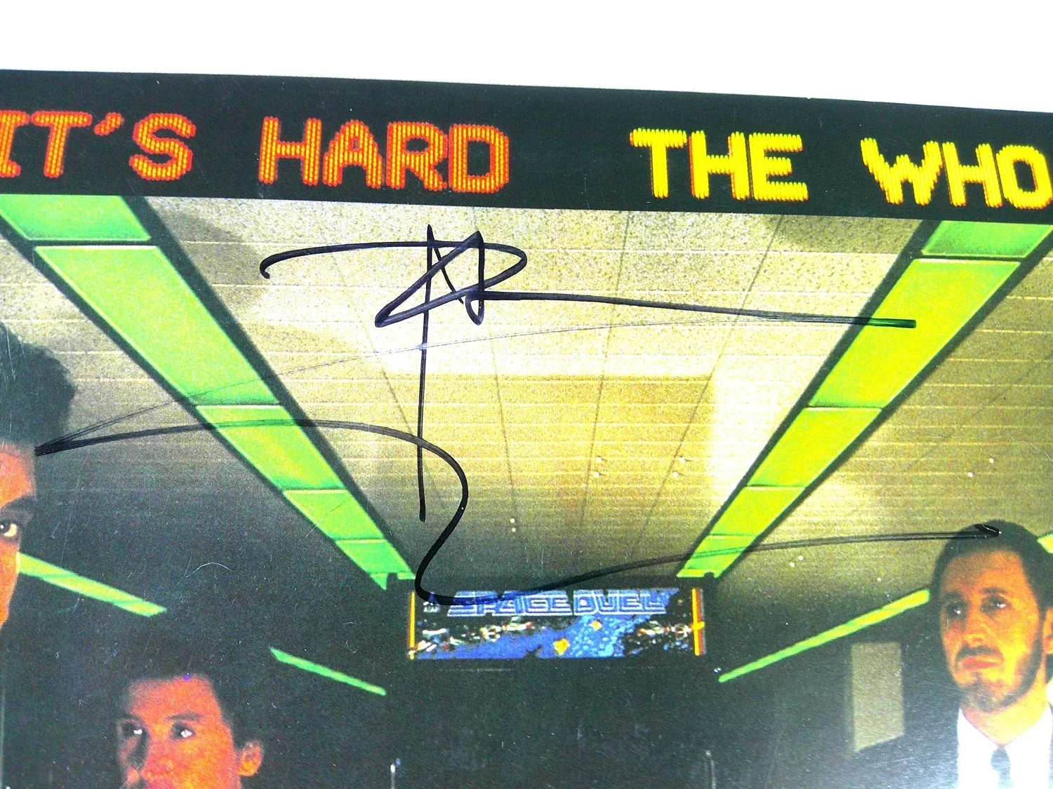 Pete Townshend Signed Autograph Record Album Cover The Who It's Hard JSA CJ07680, изображение 2