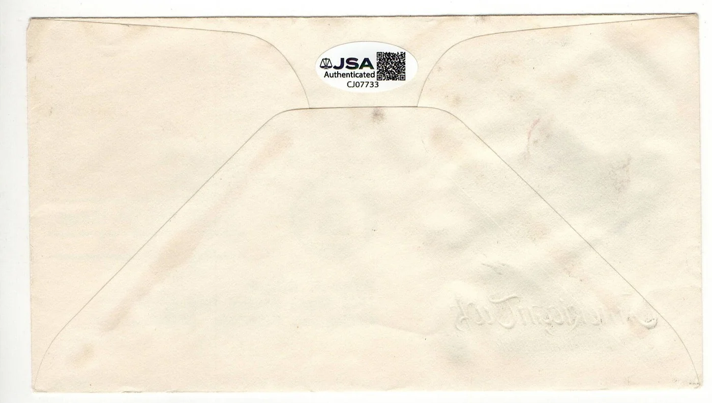Chief Dan George — Chief Dan George Signed Autographed First Day Cover Little Big Man JSA CJ07733, image 2