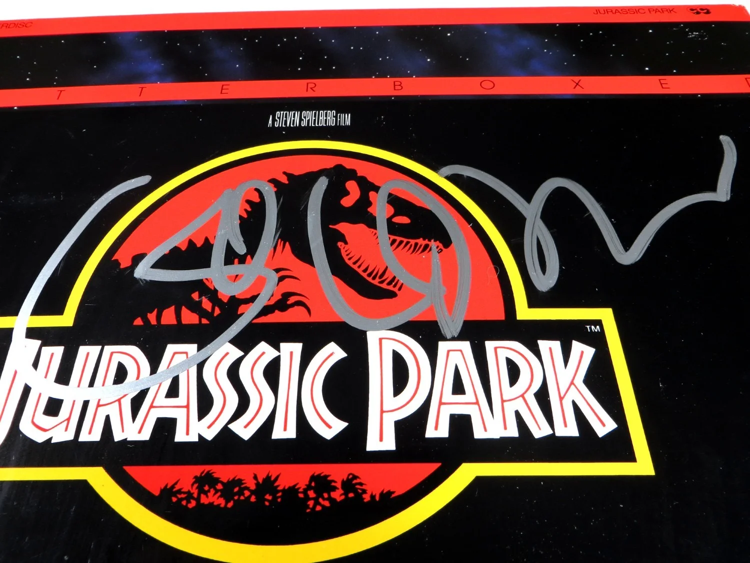 Jeff Goldblum — Jeff Goldblum Signed Autographed Laserdisc Cover Jurassic Park BAS BU81811, изображение 2