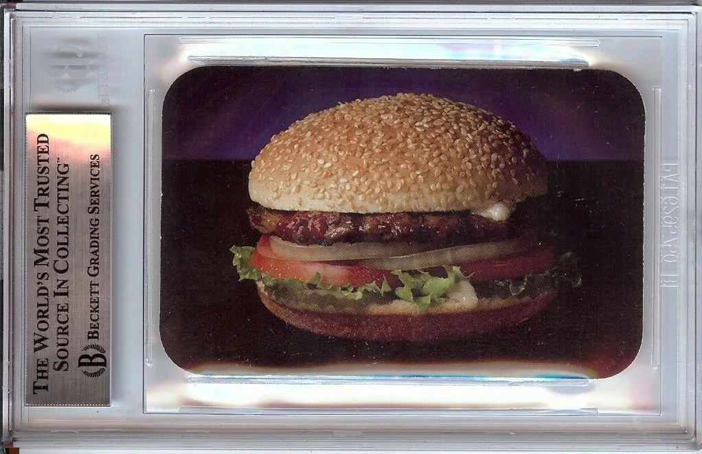 Carl Karcher — Carl Karcher Signed Autographed Business Card Carl's Jr Guest Card BAS 3109, image 2