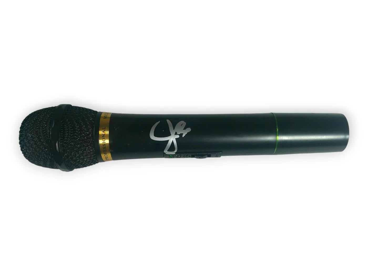 Jim Gaffigan — Jim Gaffigan Signed Autographed Microphone Stand-Up Legend BAS BU96789