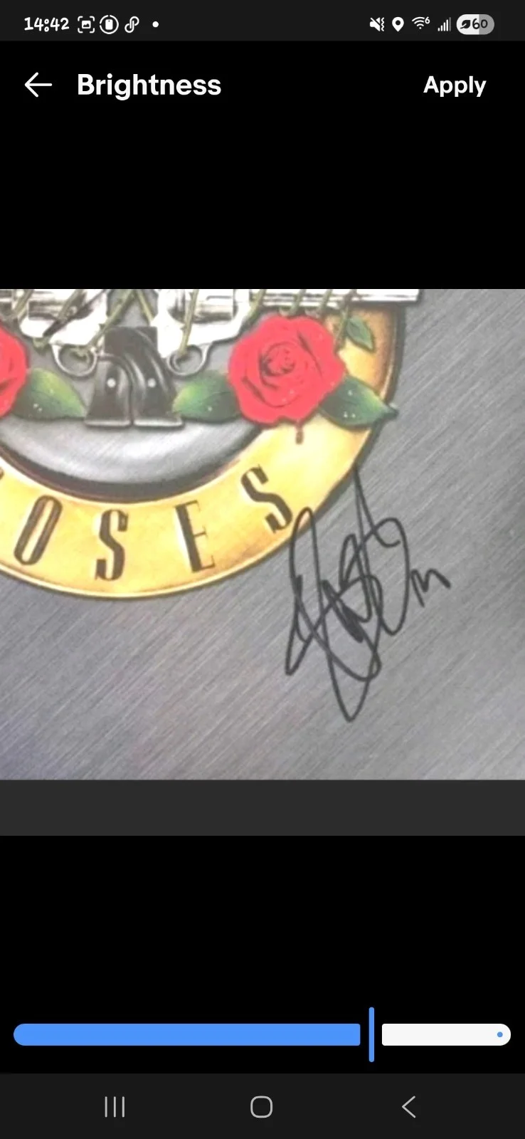 Guns N Roses Autographed Greatest Hits Signed By AXL ROSE & SLASH 2025 WARSAW, image 3