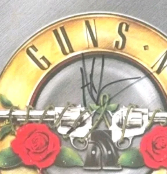 Guns N Roses Autographed Greatest Hits Signed By AXL ROSE & SLASH 2025 WARSAW, image 4