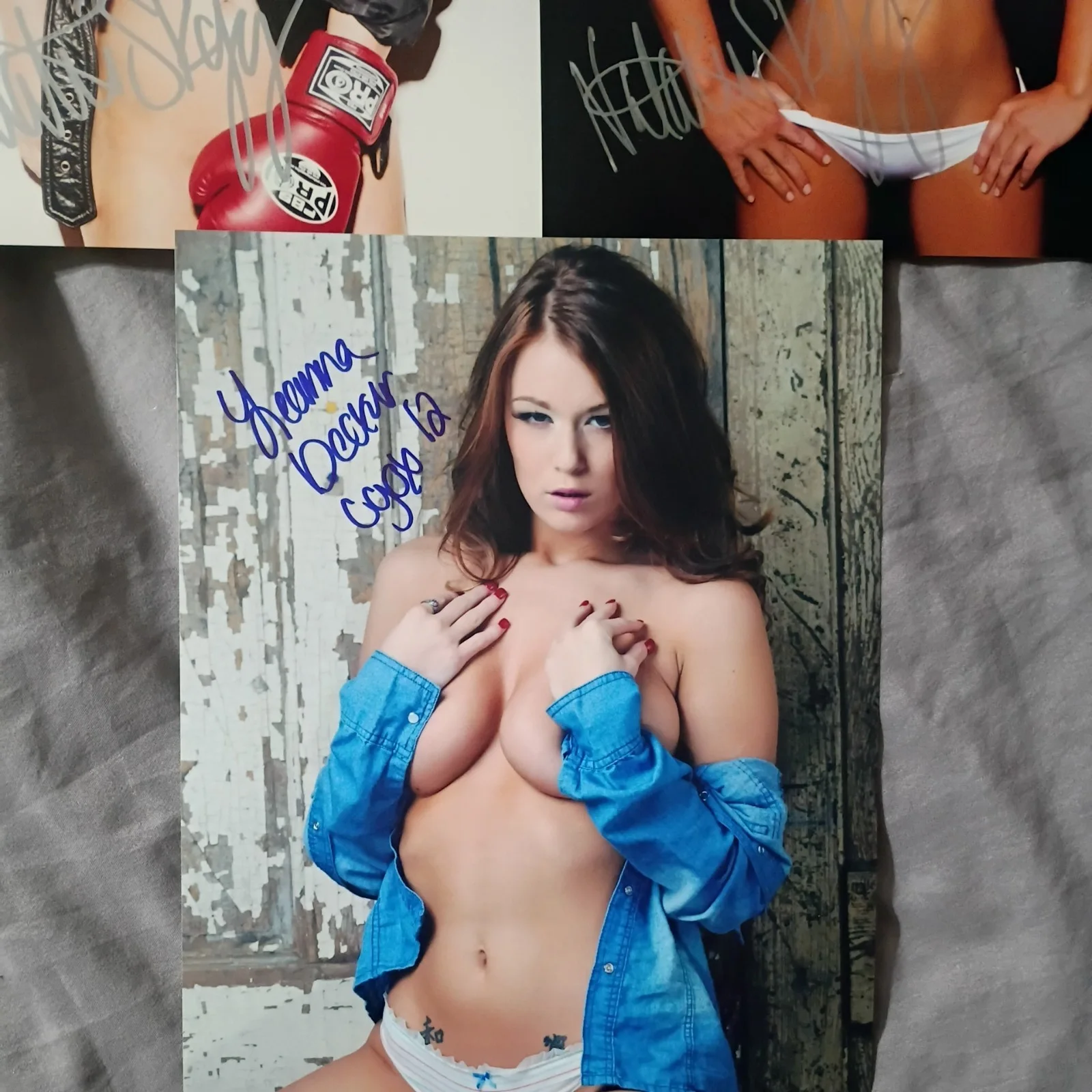 Selena Riviera — Autographed Signed 8x10 Photo Autograph World lot of 3, изображение 4