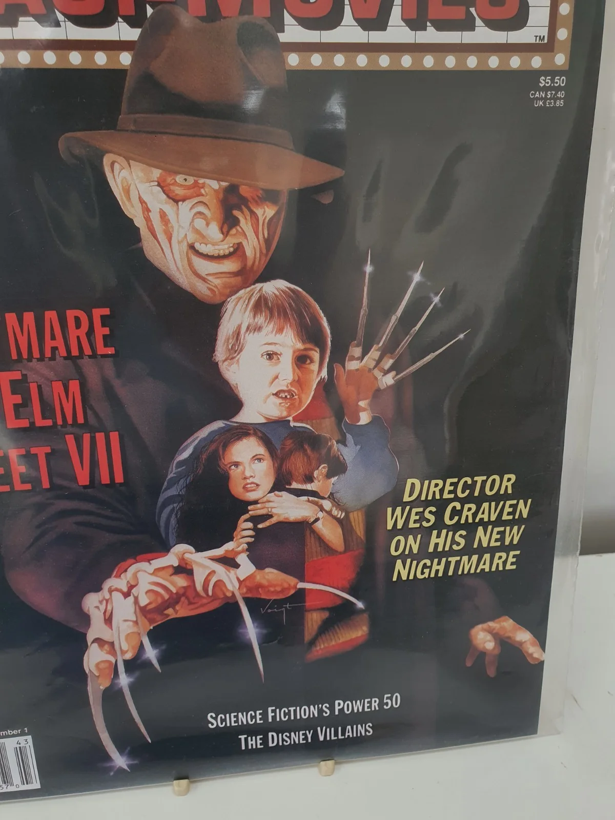 Vintage Nightmare On Elm Street Imagi Movie Magazine, изображение 3