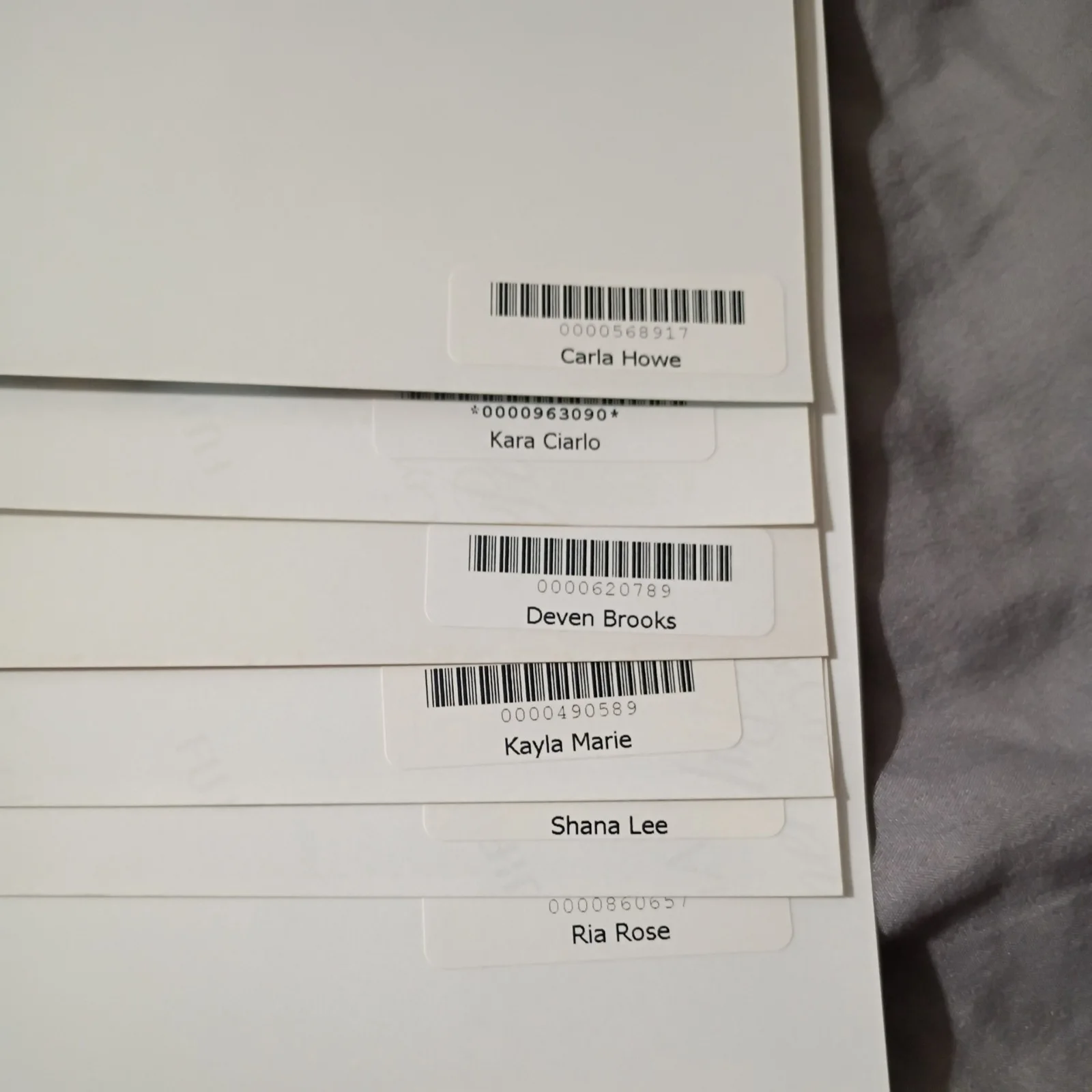 Selena Riviera — Autographed Signed 8x10 Photo Autograph World lot of 6, изображение 5