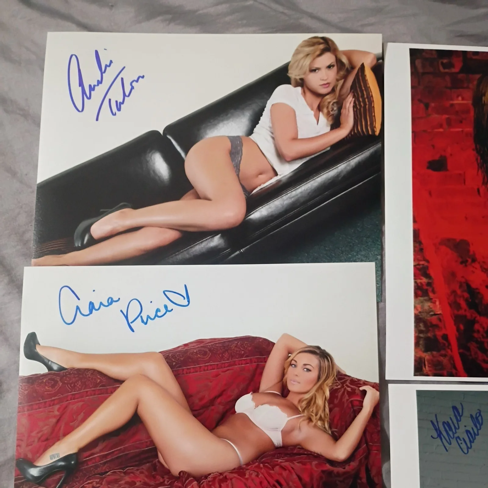 Selena Riviera — Autographed Signed 8x10 Photo Autograph World lot of 5, изображение 3