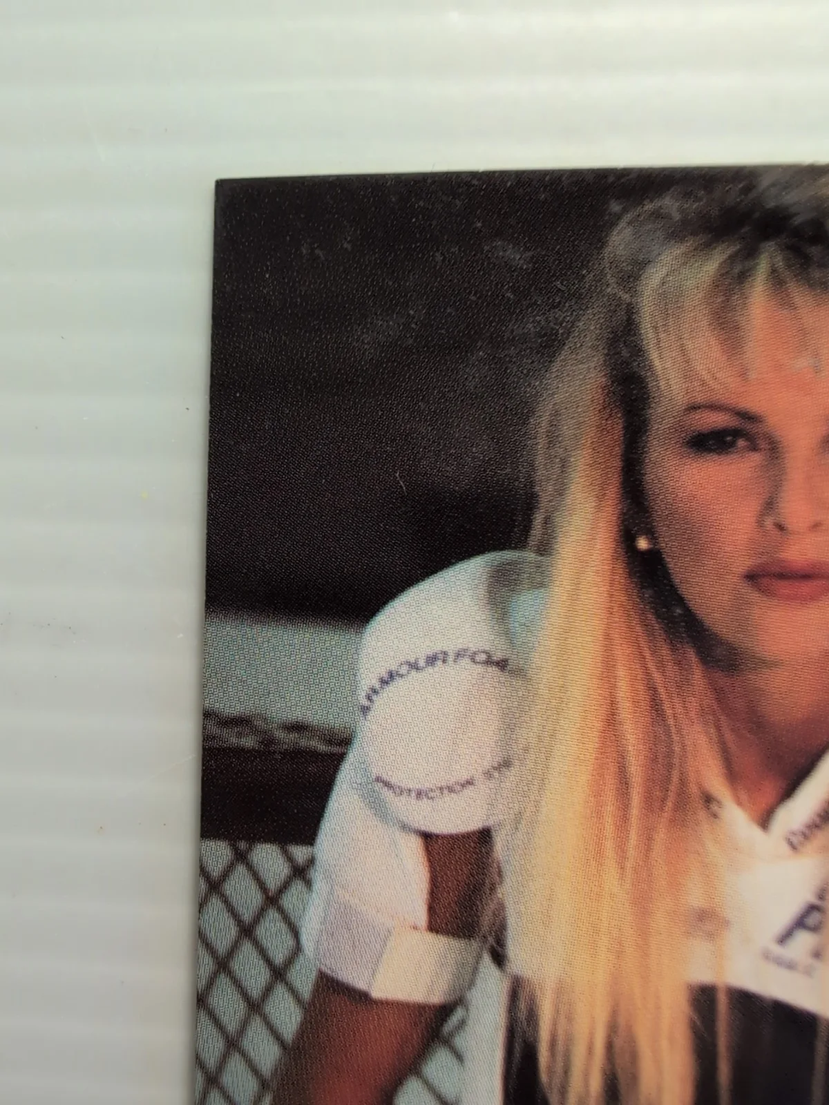 Kim Collinsworth — HAND SIGNED AUTOGRAPHED KIM COLLINSWORTH BENCHWARMER PROMO #7 Of 9 TRADING CARD, изображение 3