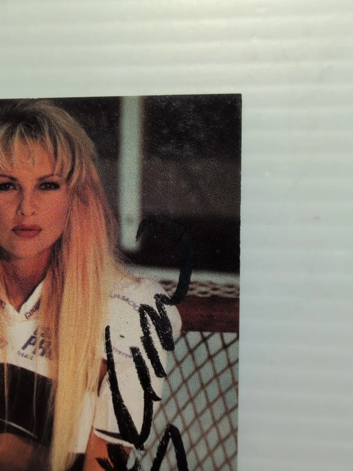 Kim Collinsworth — HAND SIGNED AUTOGRAPHED KIM COLLINSWORTH BENCHWARMER PROMO #7 Of 9 TRADING CARD, изображение 4