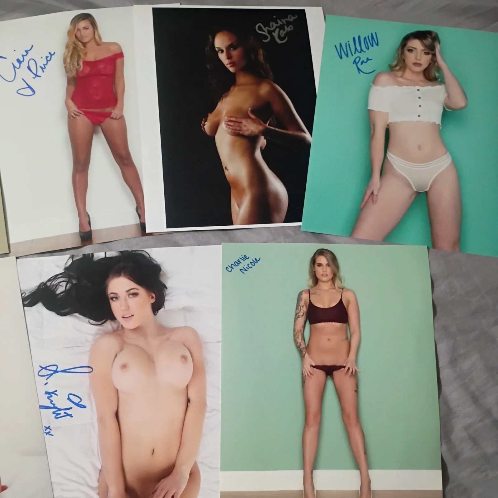 Selena Riviera — Autographed Signed 8x10 Photo Autograph World lot of 7, image 3