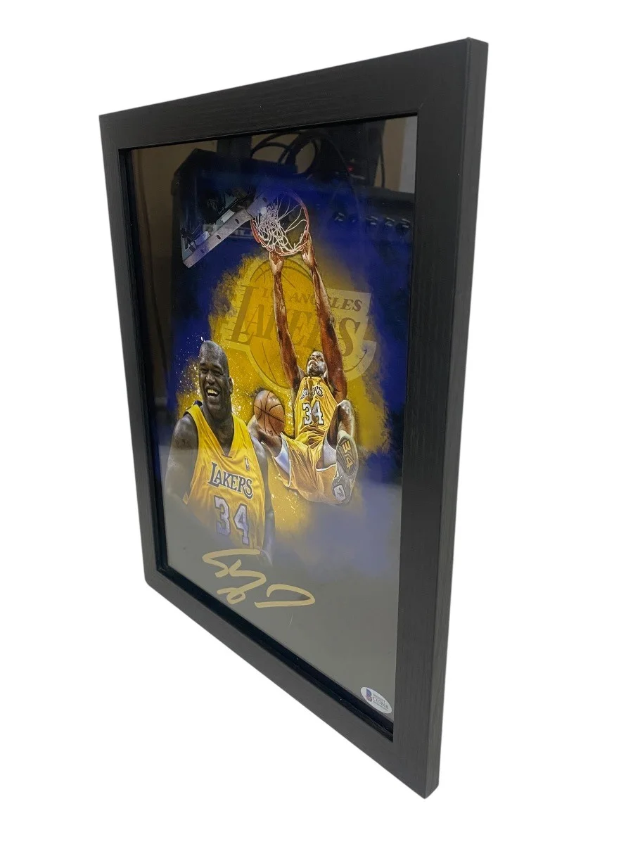 SHAQUILLE O'NEAL — SHAQUILLE O'NEAL LOS ANGELES LAKERS SIGNED PHOTO (CMP121148), изображение 2