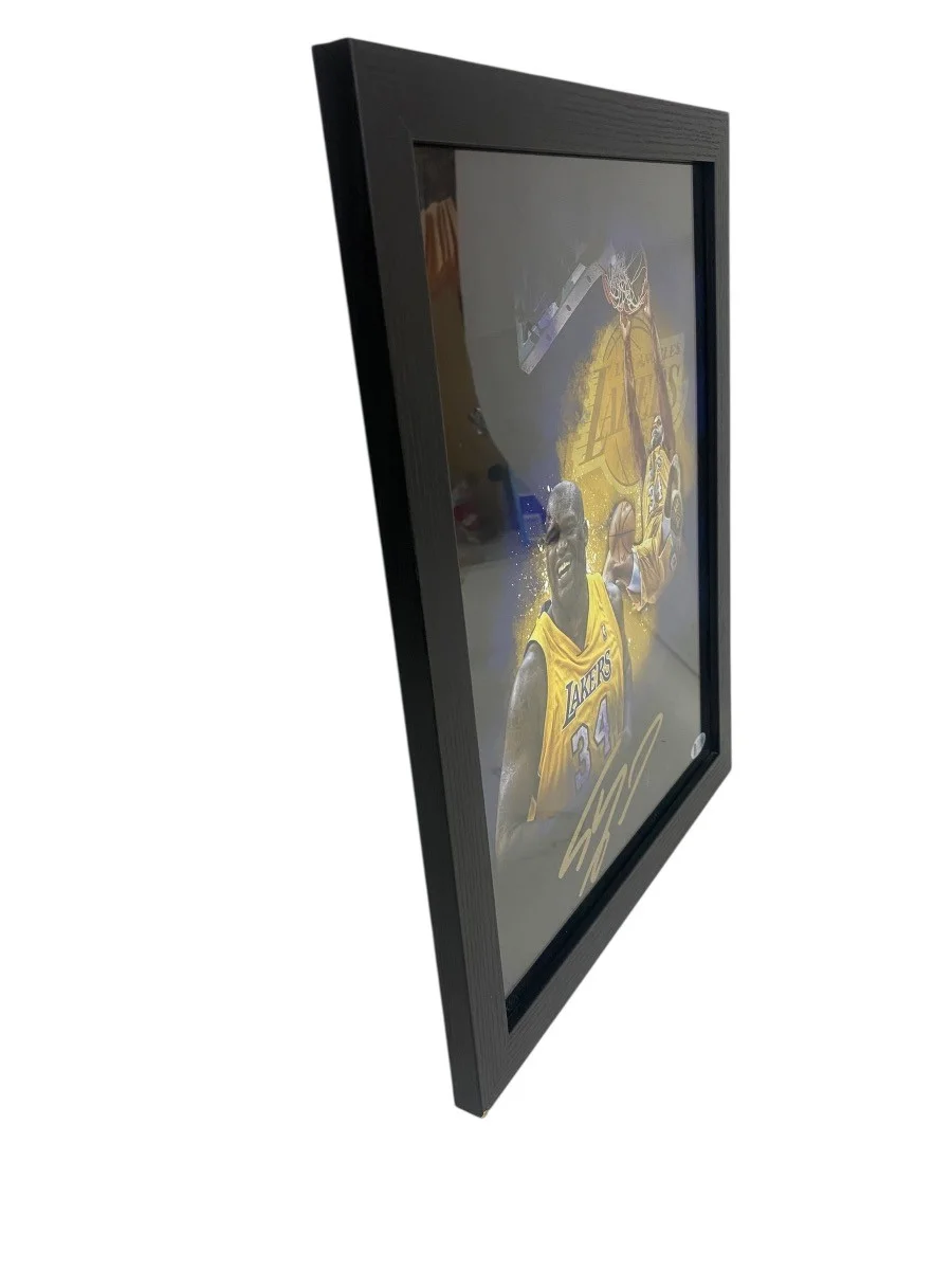 SHAQUILLE O'NEAL — SHAQUILLE O'NEAL LOS ANGELES LAKERS SIGNED PHOTO (CMP121148), изображение 3