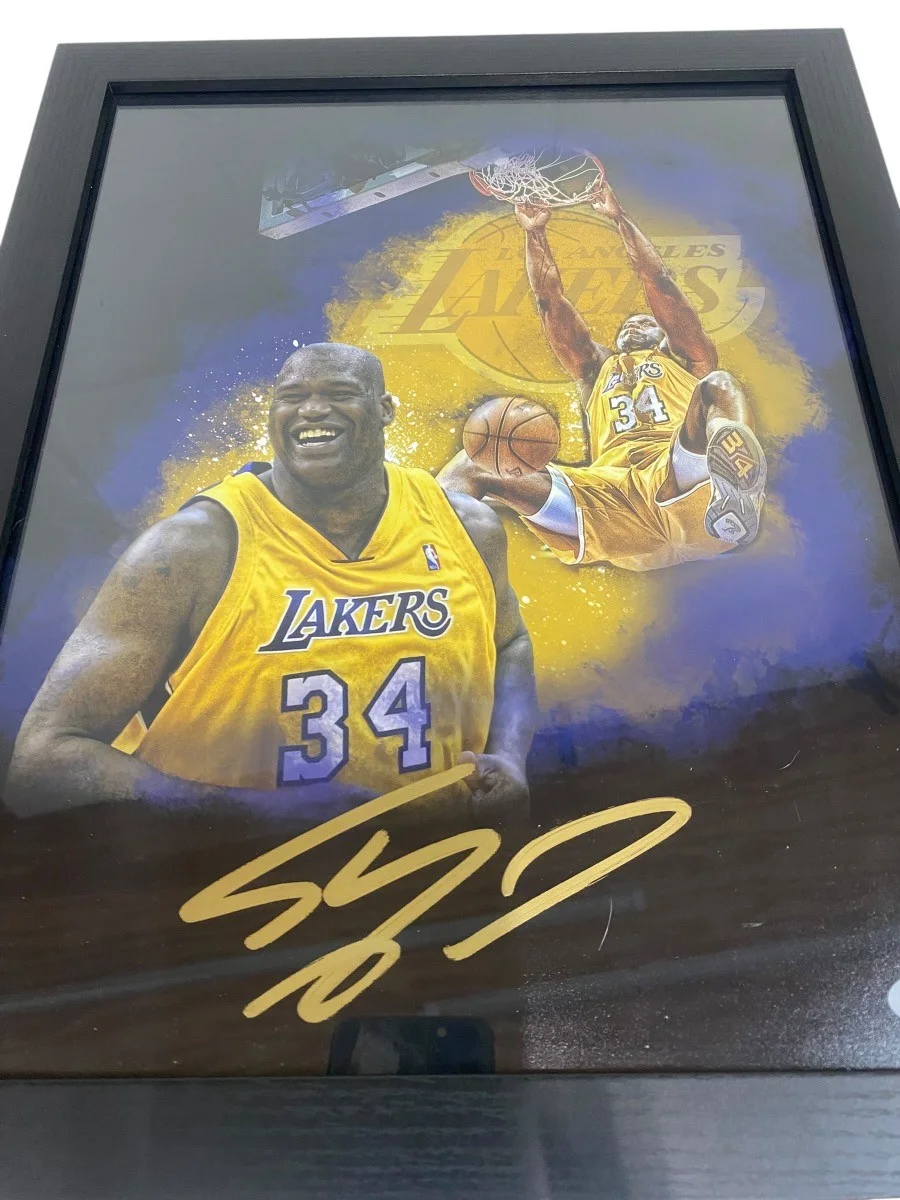 SHAQUILLE O'NEAL — SHAQUILLE O'NEAL LOS ANGELES LAKERS SIGNED PHOTO (CMP121148), изображение 5