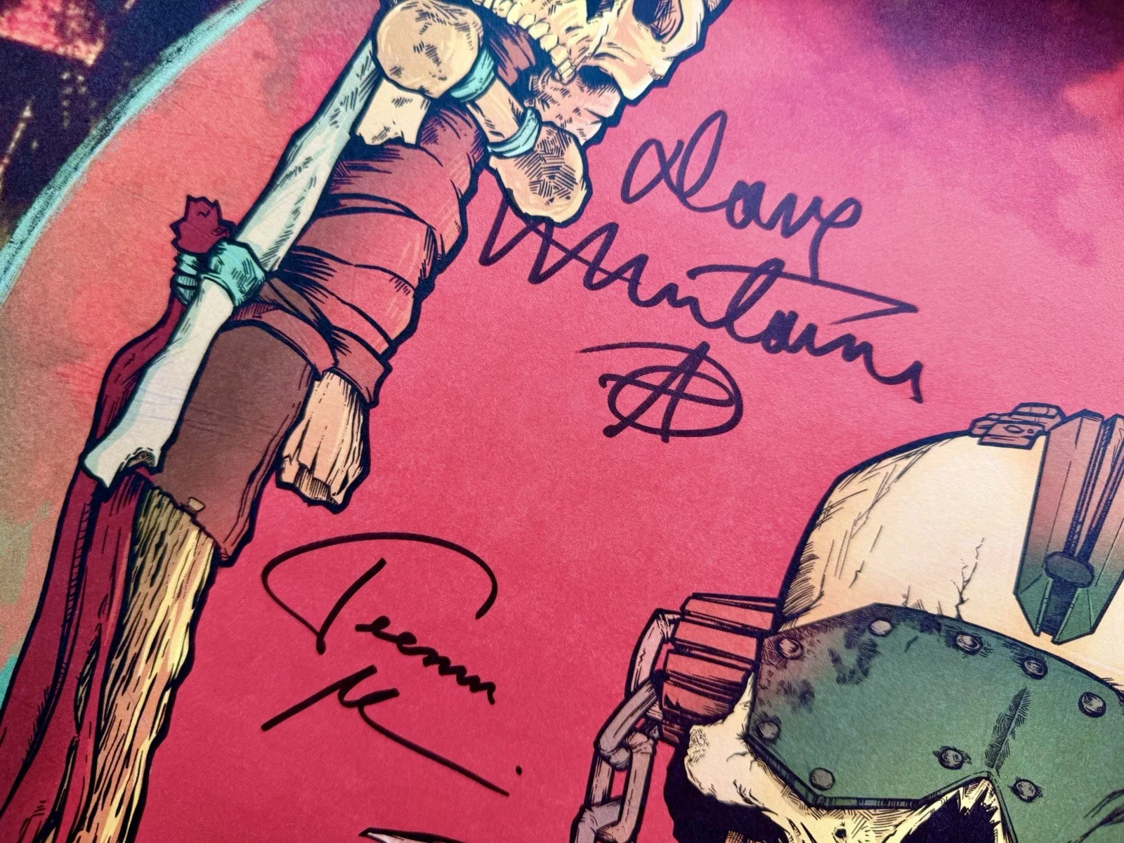 Megadeth Digital SIGNED Poster 2026 HUGE 24x36 AUTOGRAPHED Dave Mustaine RARE, изображение 3