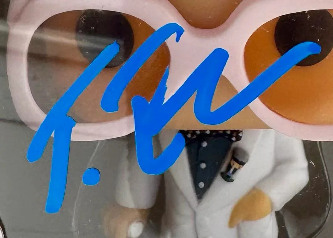 Taron Egerton Signed Funko Pop #62 "Elton John" - Beckett COA, изображение 2
