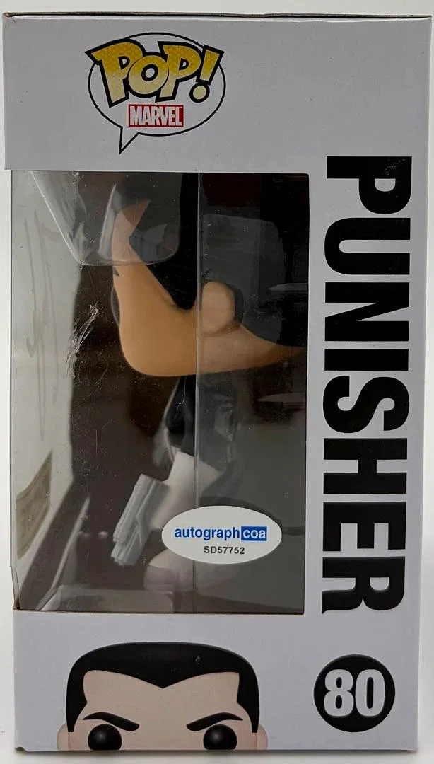 Thomas Jane signed Punisher Funko #80 - ACOA COA, image 3