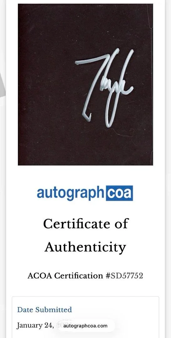 Thomas Jane signed Punisher Funko #80 - ACOA COA, image 5